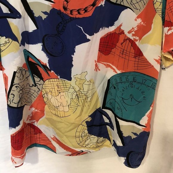 Plus Preferred Plus Size 2X Top Global Print 487 - Picture 8 of 8